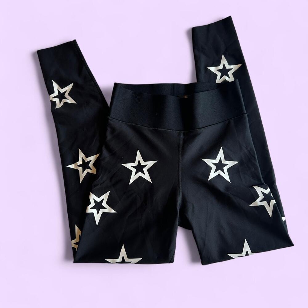 Ultracor black star print leggings